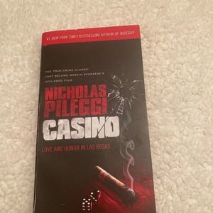 Casino book based on the movie. Paperback. Nonsmoking home. In great shape.
